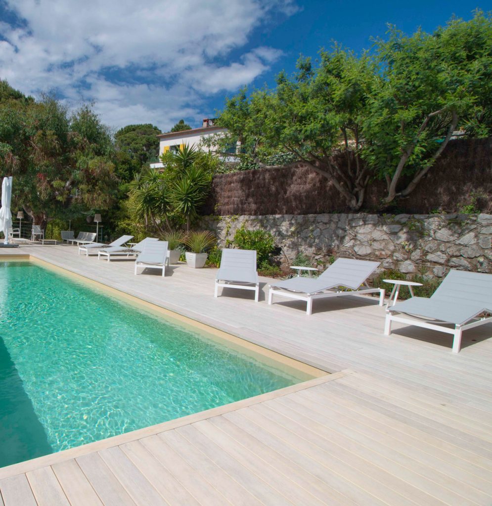 Accoya pool deck