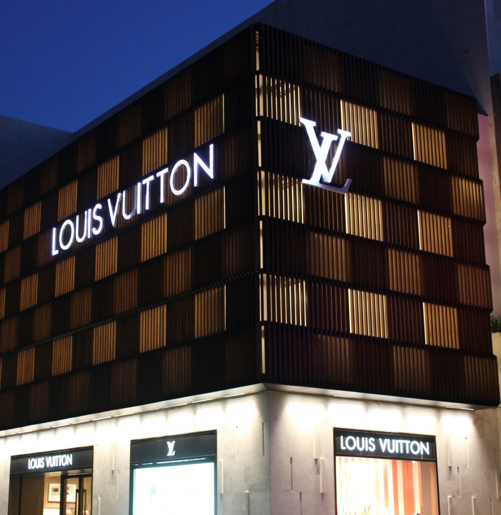 Louis Vuitton Designs - Accoya project case study - Cladding