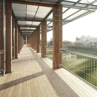 Accoya-wood-decking---British-Council-School,-Madrid--hero-image