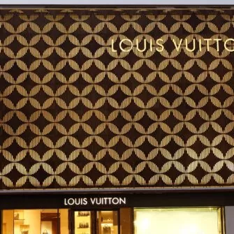 Louis Vuitton Designs - Unusual Accoya facade Latin America