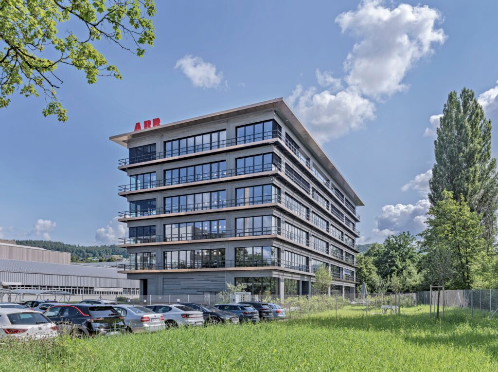 Innovative Facade Design with Accoya Color Grey | ABB Building