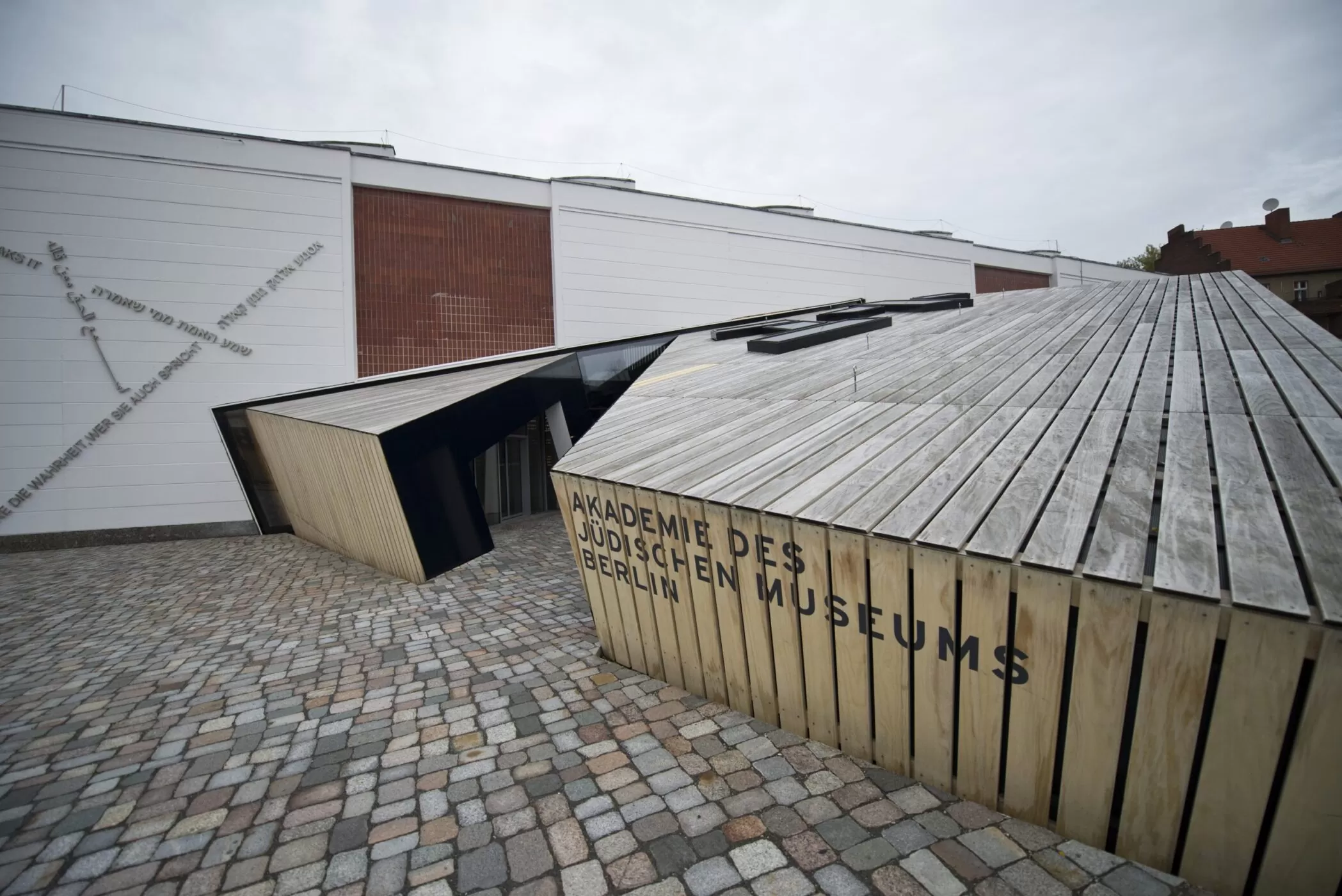 Accoya Holzfassade für die Akademie des Jüdischen Museums in Berlin