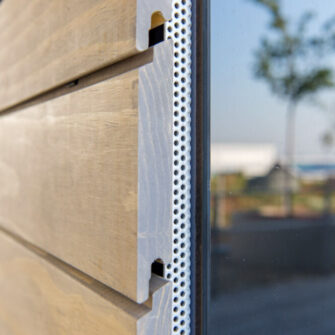 Accoya wood cladding - Vienna Education Campus 2