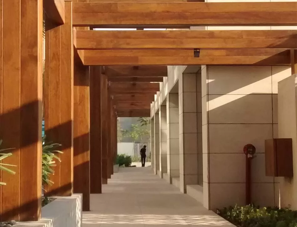 Accoya gebruikt in de bouw van nieuw vijfsterrenhotel in India