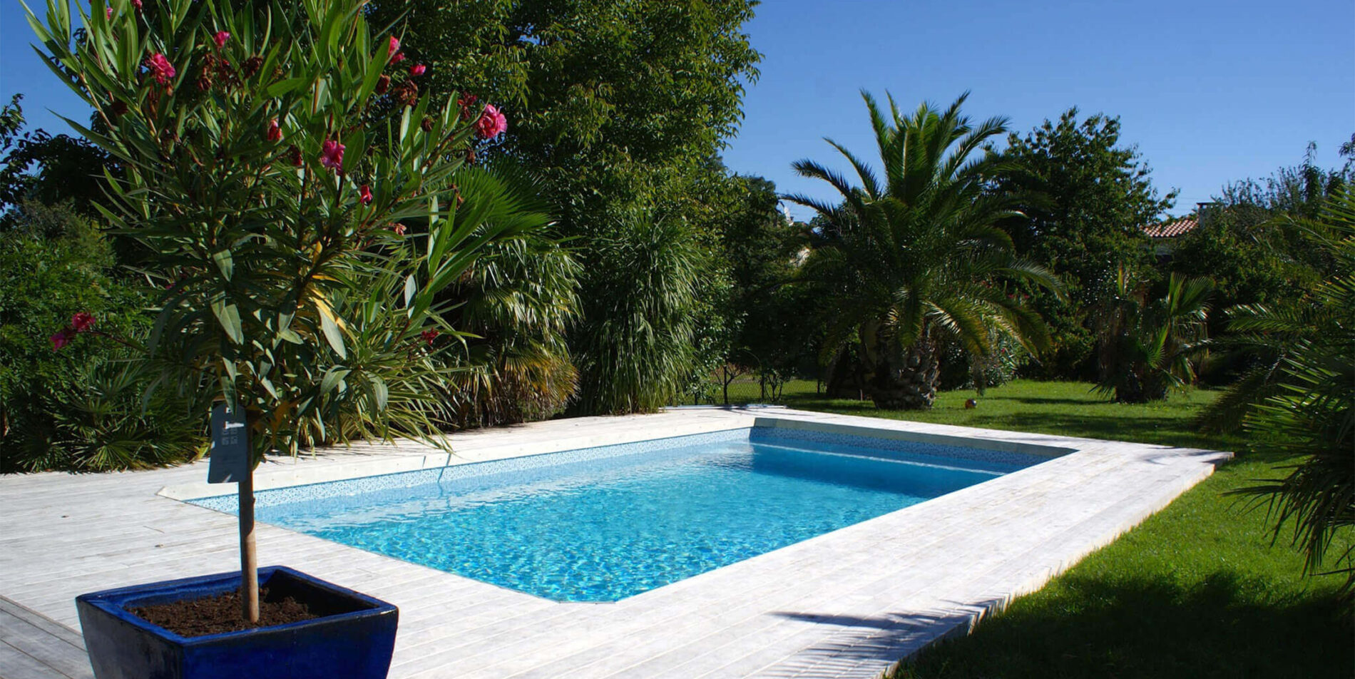 terrasse de piscine