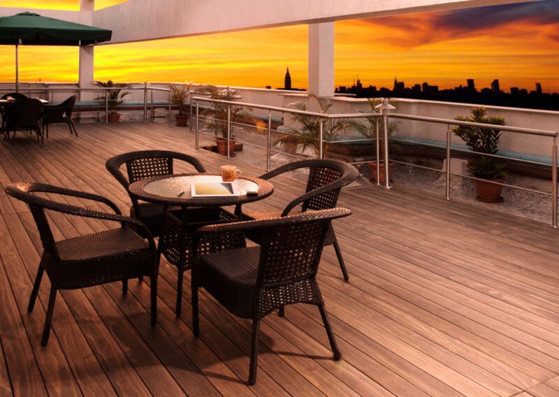 Accoya wood decking
