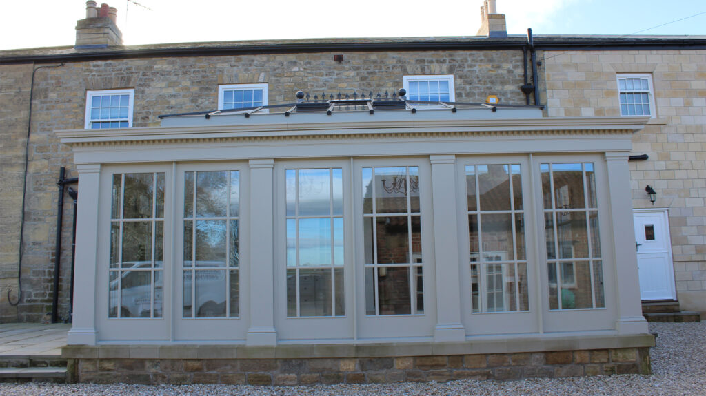 Stunning orangery in Yorkshire