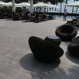 Salinda Resort - square decking