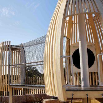 Curvwood playpod 5 - wide