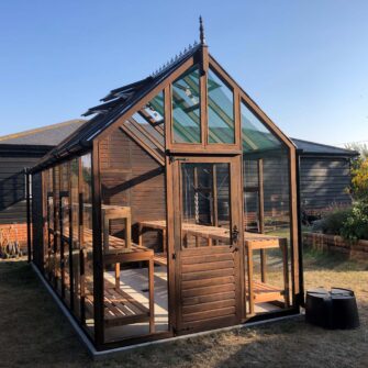 Stained greenhouse 3 - square