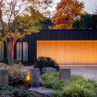 Zwarthout - private residence - Netherlands - iluminate garage