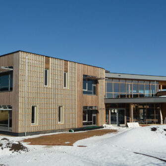 School De Verwondering Almere - Accoya wood - wide