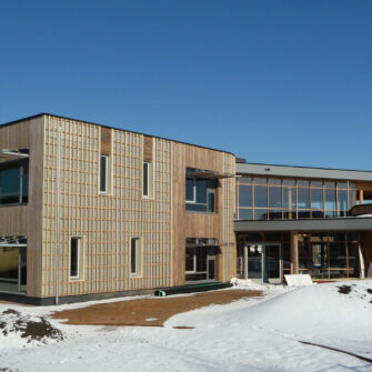 School De Verwondering Almere - Accoya wood - wide