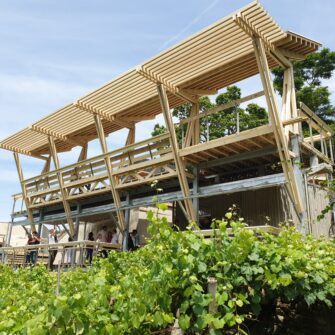 Accoya wood decking and gazebo, Ribeira Sacra Valley, Spain 6