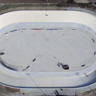 Accoya decking-outdoor velodrom-Bicycle-Assen4-wide