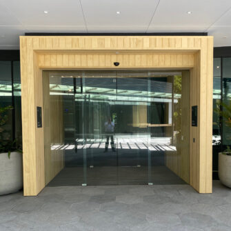 500-Hay-Street-WA-Australia-Accoya-Facade-entrance-full