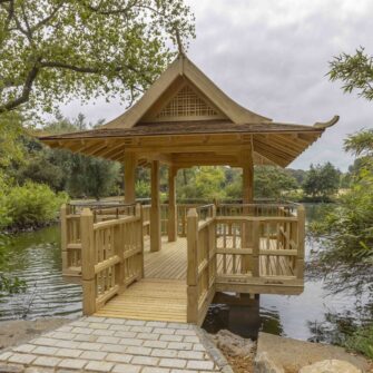 Paul's Joinery Ltd - The Japanese Pavilion in Saumarez Park re-born