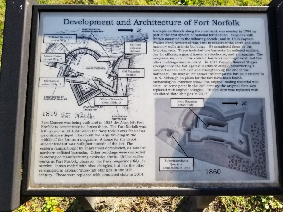 History Behind Fort Norfolk