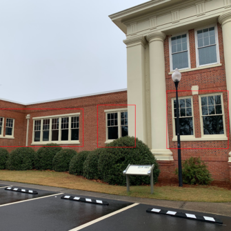 Accoya Windows, Plains High School, GA_square