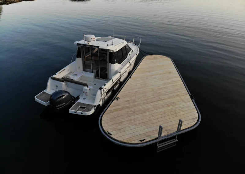 Accoya wood decking project