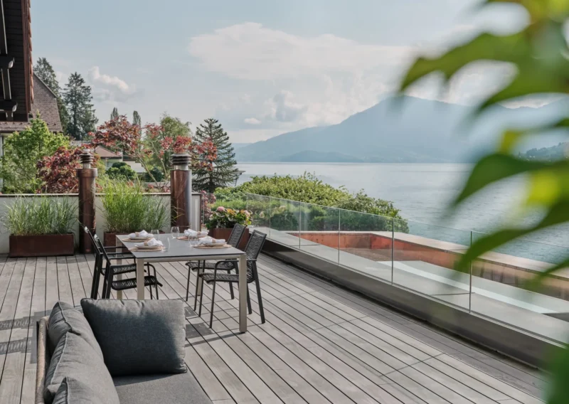 color grey decking