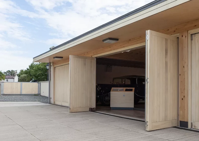 durable wooden garage doors