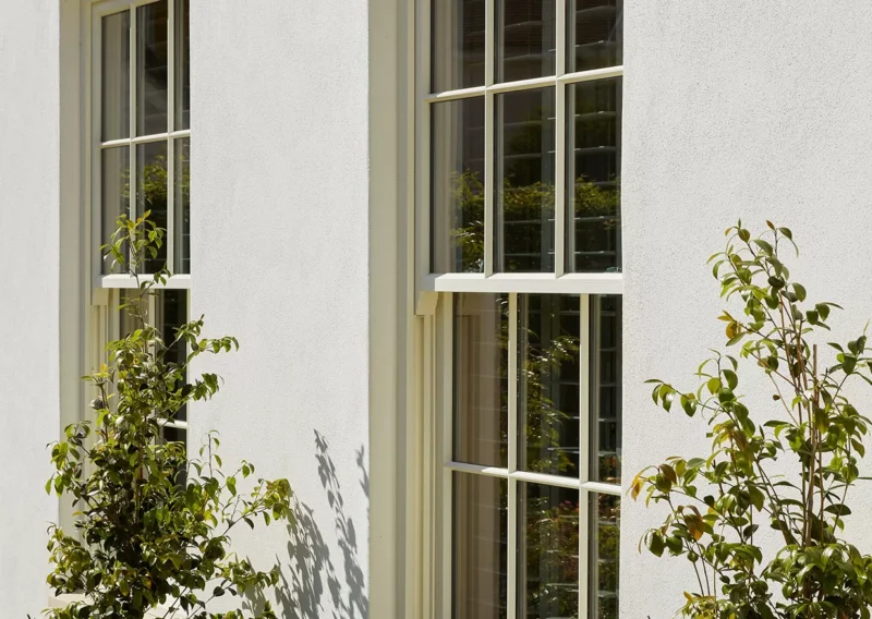 box sash windows Accoya