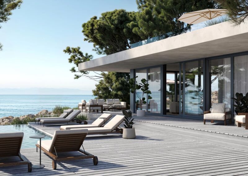 Accoya modified wood decking