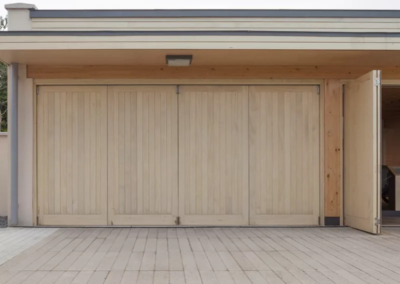timber garage doors Accoya