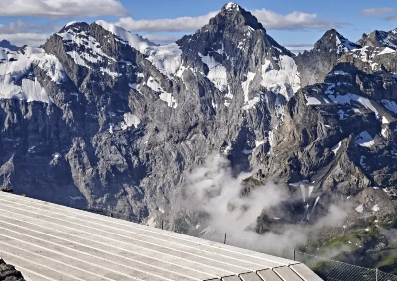 Accoya wood decking in the Alps, Switzerland