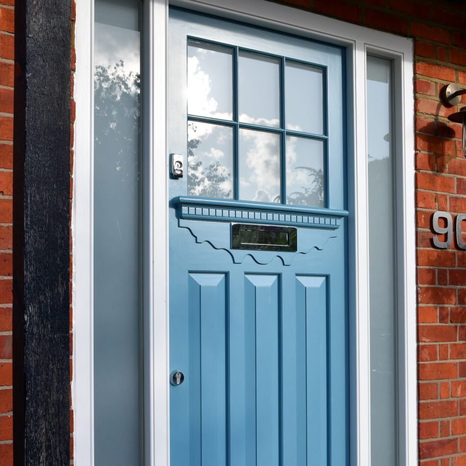 Blue door in Berkshire