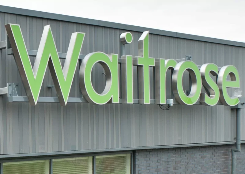 grey wood cladding for Waitrose