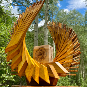 Accoya Inspiration - Cie Wood Scultpure - Colorado - Square1