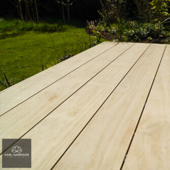 Brushed Accoya decking, Chesham Bois-Karl Harrison-square-10
