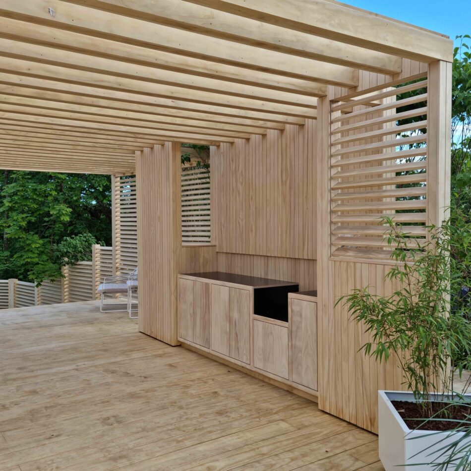 Extended living space with Accoya 