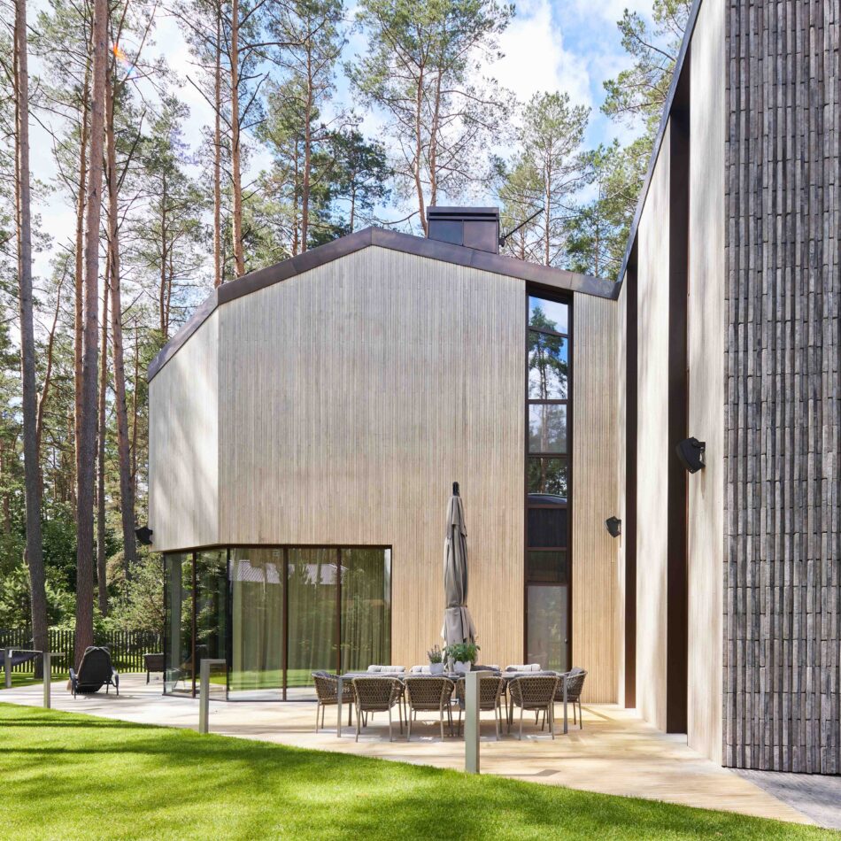 10. Homes in the forest, Lithuania