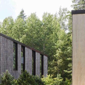 Houses in forest Vilnius-Accoya cladding-wide-1