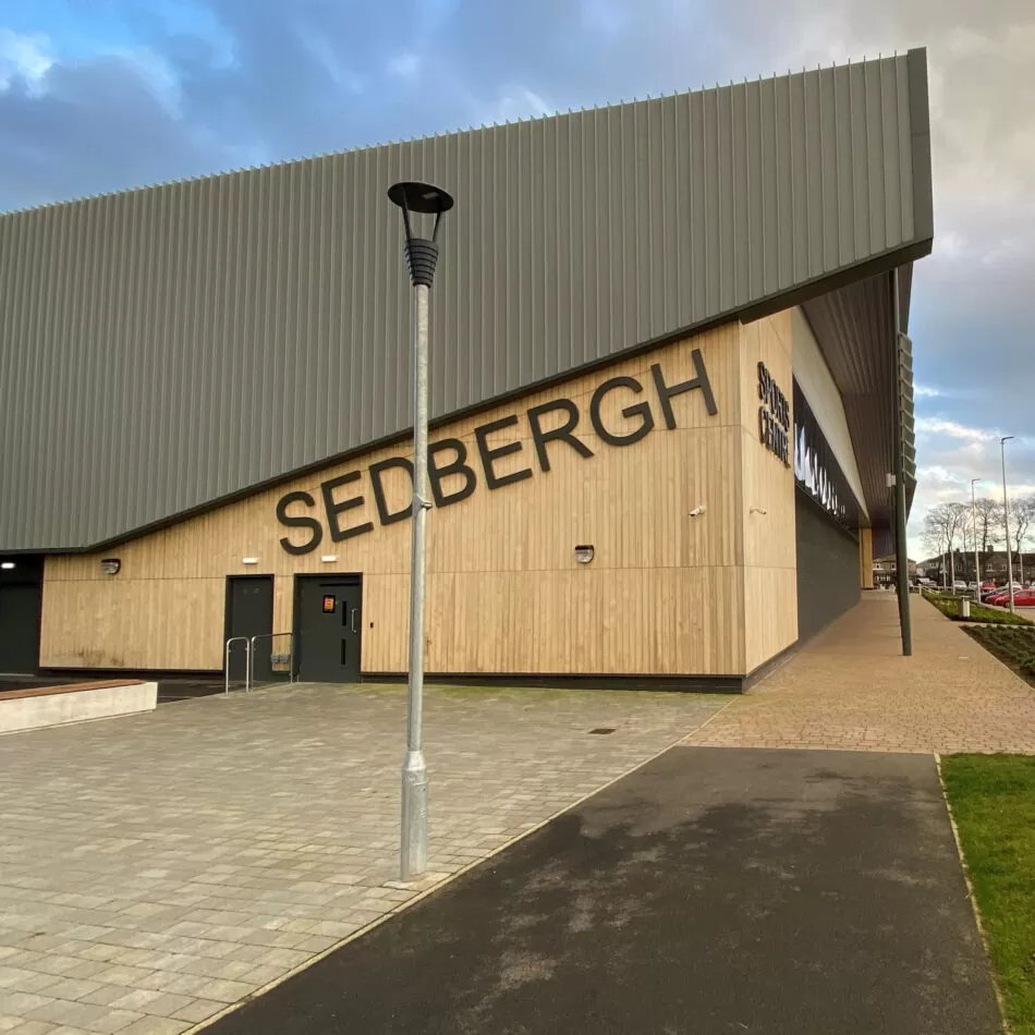 Accoya Cladding used for Sedbergh Sports Centre
