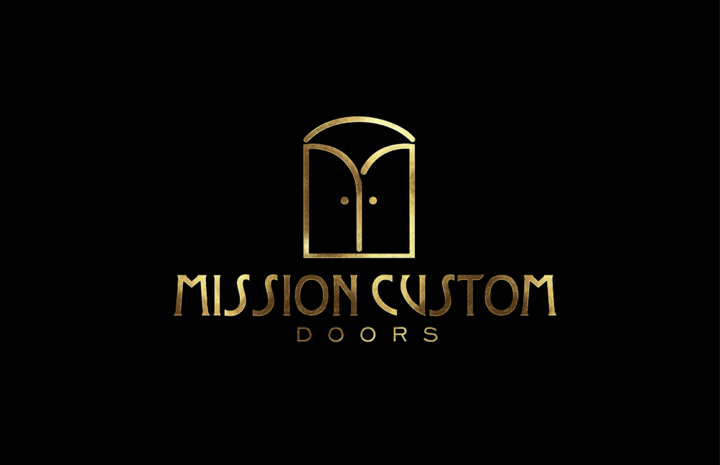 Mission Custom Doors Gold Logo
