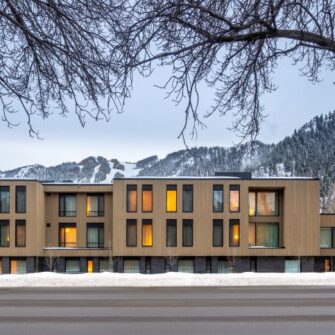 Mollie Hotel in the snow