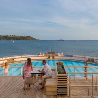 Plymouth Tinside Lido Outside Group 3-2